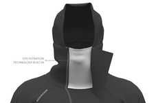 Mask-Integrated Hoodies