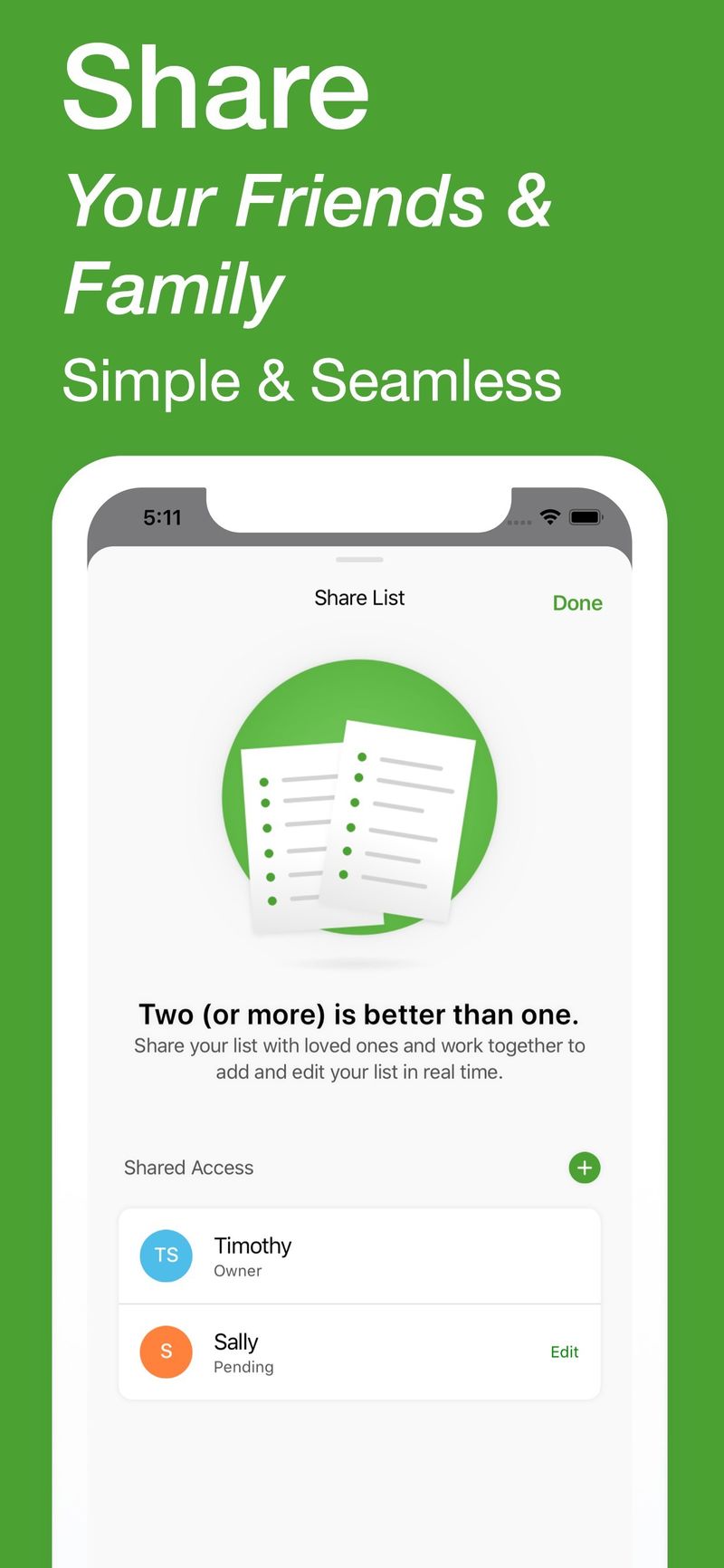 Smart Shopping Lists