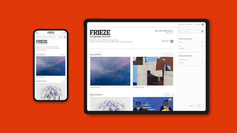 AR-Supplemented Virtual Art Fairs