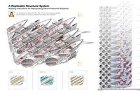 Stacked Airplane Fuselage Towers Image 2