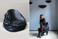 Layered Recycled Cardboard Furniture Image 3
