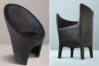 Layered Recycled Cardboard Furniture Image 5