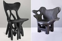 Layered Recycled Cardboard Furniture Image 6