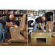 Layered Recycled Cardboard Furniture Image 7