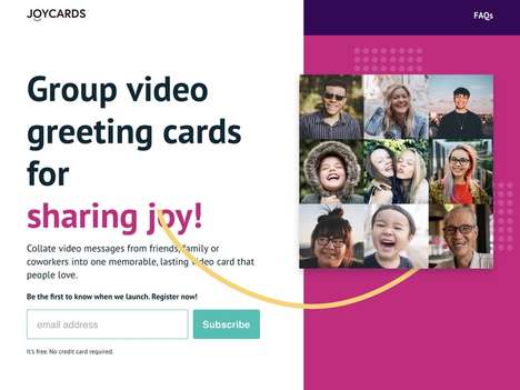 Group Video Greeting Cards