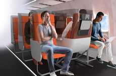 Passenger-Separating Airplane Seats