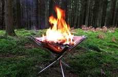 Collapsible Camper Fire Pits
