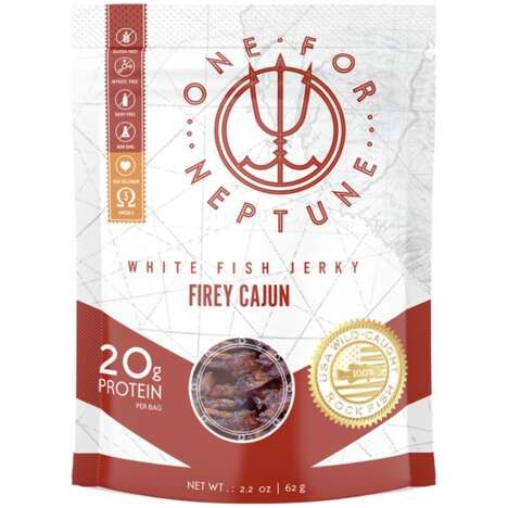 Flavorful White Fish Jerky
