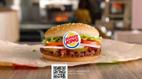 Coded Burger Advertisements