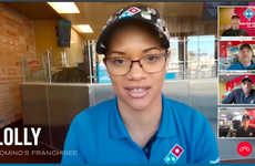 Laptop-Filmed Pizza Ads