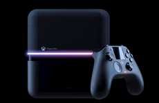 Projector-Equipped Gaming Console Concepts