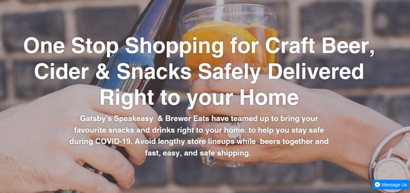 Beer-Centric Delivery Services