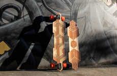 Handcrafted Timber Skateboards