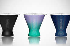 Insulated Outdoor Martini Tumblers