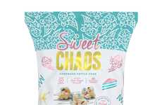 Cake Batter Popcorn Snacks