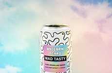 Unicorn-Themed Sparkling Drinks