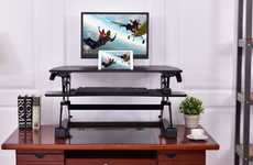 Ergonomic Dual-Position Desk Units
