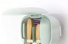 Automated Toothbrush Sanitizers