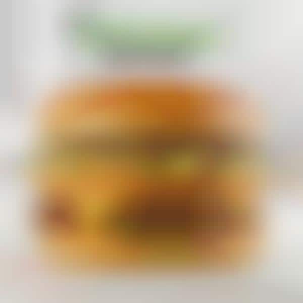 Double-Decker Plant-Based Burgers