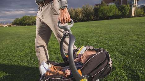 Ergonomic Infant Seat Handles