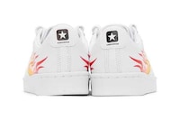 Fire Graphic Gradient Sneakers Image 4