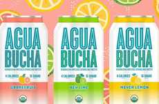 Kombucha-Infused Sparkling Waters