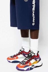 Multi-Tonal Chunky Layered Sneakers Image 2