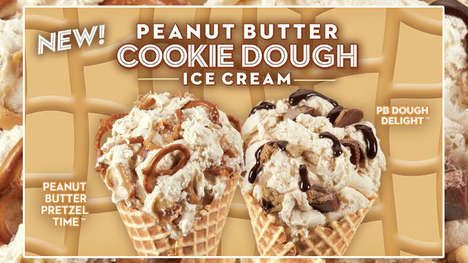 Peanut Butter-Infused Ice Creams