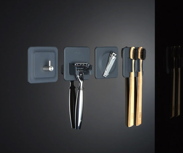 Grooming Tool-Holding Mirror Tiles