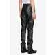 Moon-Accented Leather Pants Image 3