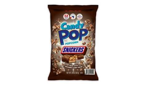 Candy Bar-Infused Popcorns