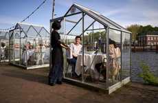 Isolated Dining Booths