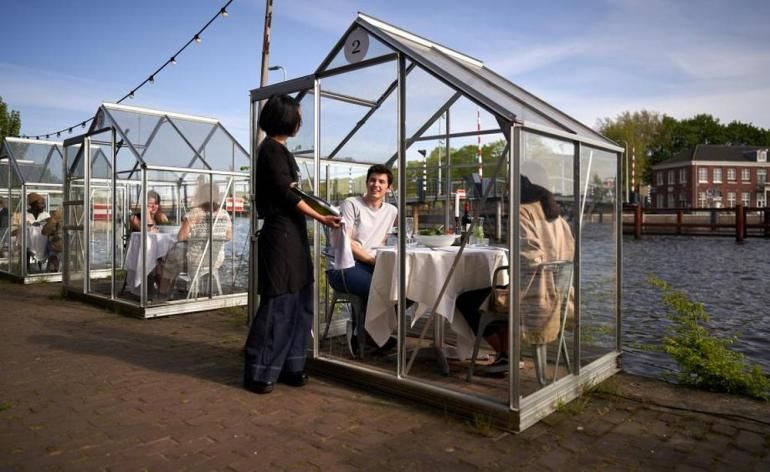 Isolated Dining Booths