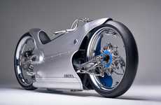 Custom Retro Futurism Motorcycles