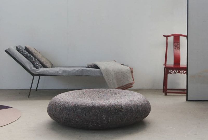 Textile Waste Floor Seats