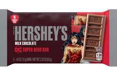 Superhero-Branded Chocolate Bars