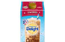S'mores-Flavored Iced Coffees