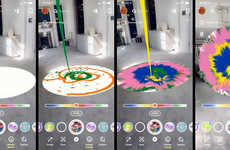 Spinning AR Paintings