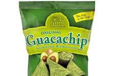 Guacamole-Flavored Tortilla Chips