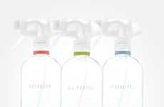 Recyclable Glass Cleaning Bottles