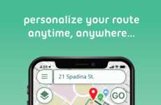 Distancing Walking Maps