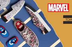 Comic-Inspired Shoe Collections