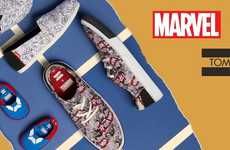 Comic-Inspired Shoe Collections