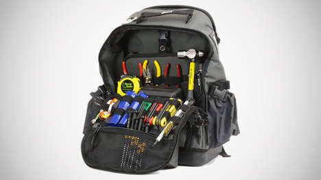 DIYer Tool-Filled Backpacks