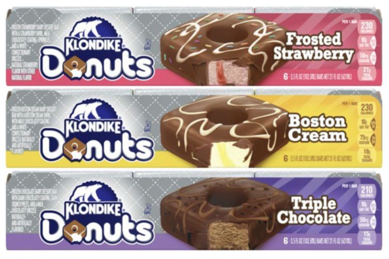 Donut-Inspired Frozen Bars