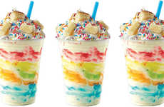 Multicolored Tie-Dye Shakes