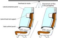 Hygienic Airplane Seats