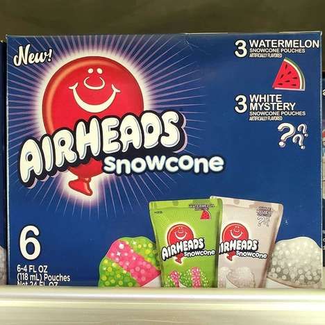 Frozen Candy-Flavored Snowcones
