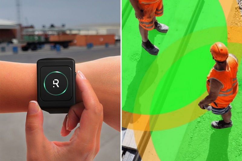 Proximity-Monitoring Health Wearables