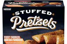 Queso-Stuffed Pretzel Sticks